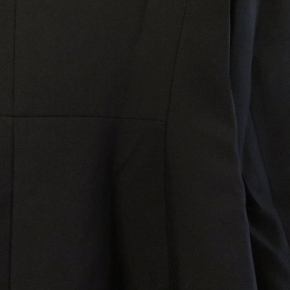 ZARA Double Breasted Long Blazer Jacket in Black Minimalist Blogger Fave Size S - Picture 13 of 14